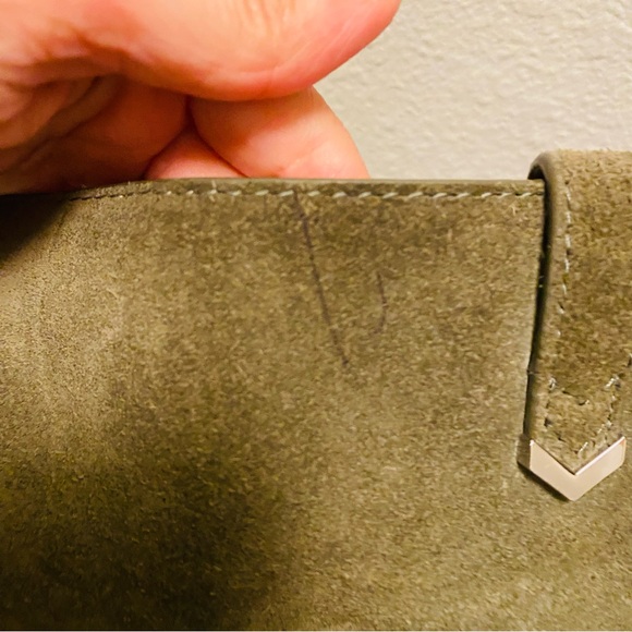 Covet Sunday Bag - Olive Suede Stella & Dot - Picture 9 of 10